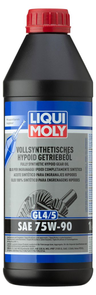 Liqui Molly Vollsynthetisches Hypoid Getriebeöl (GL4/5) Produktbild 
