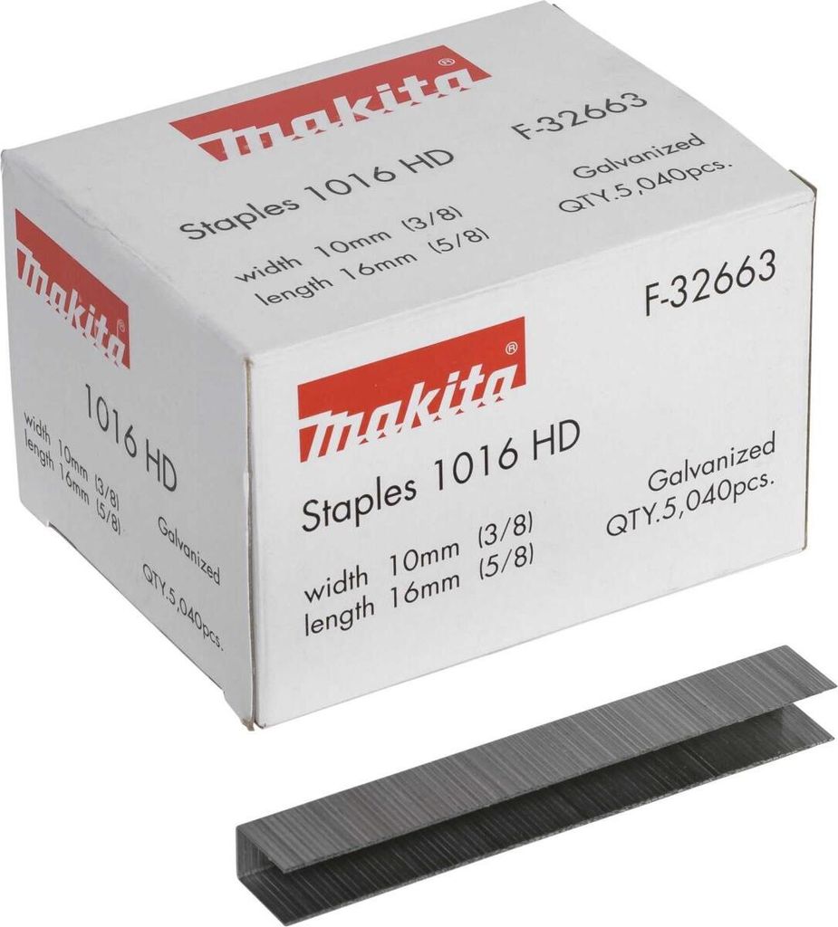 Zszywki Makita 10-16mm F-32663 5040 szt. Zdjęcie produktu 