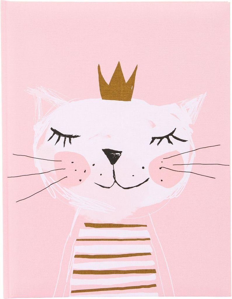 Goldbuch Babytagebuch Fortuna pink 21x28 cm Kunstdruckeinband 44 Seiten