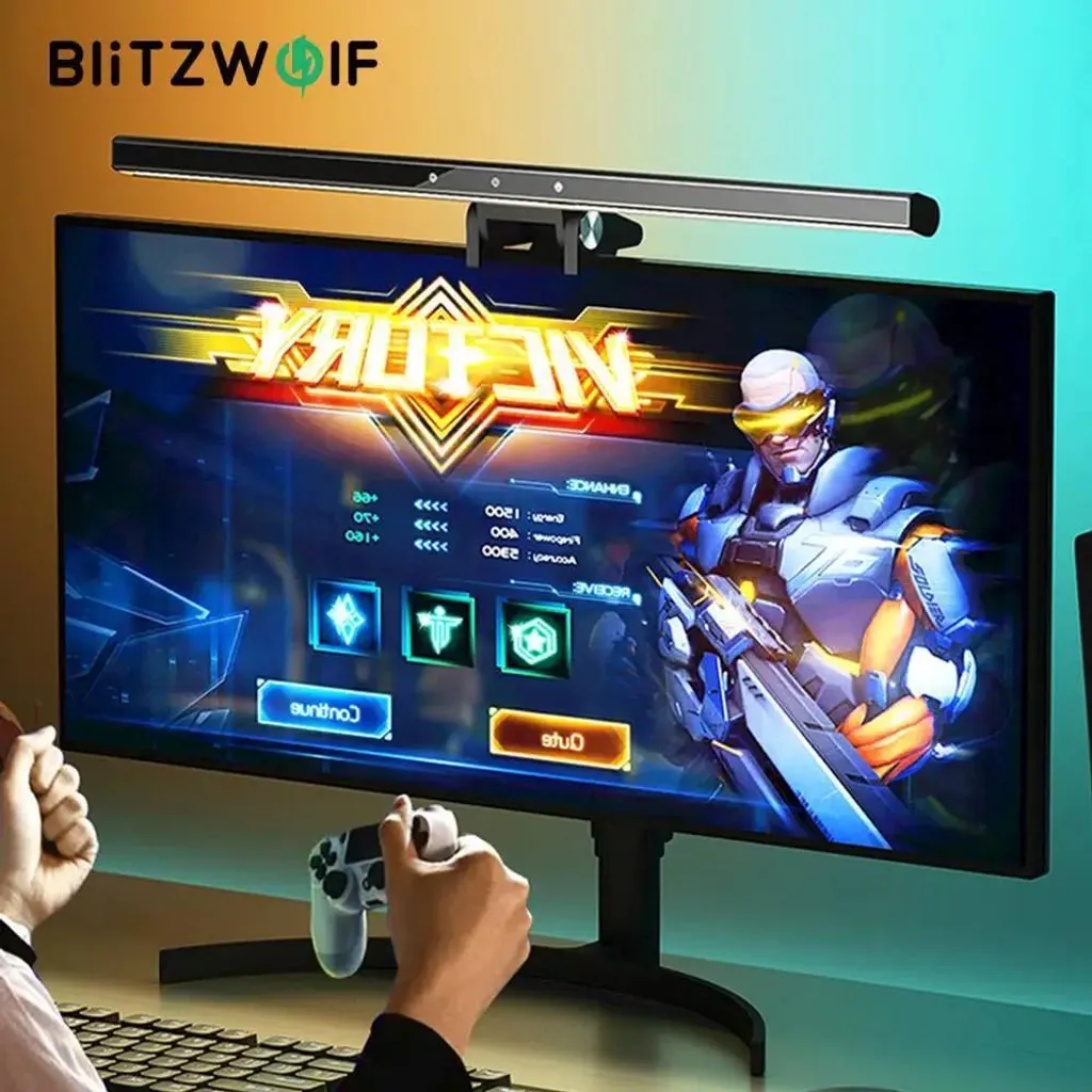 Lampe de Moniteur RGB avec Télécommande et Capteur de Son - Modèle CML6