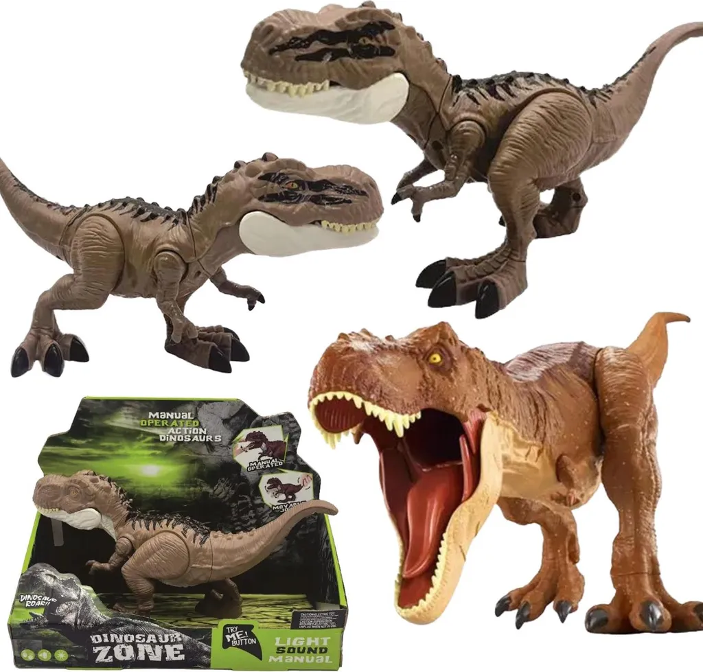 Jouet dinosaure interactif pour apprendre en s'amusant : marche et sons