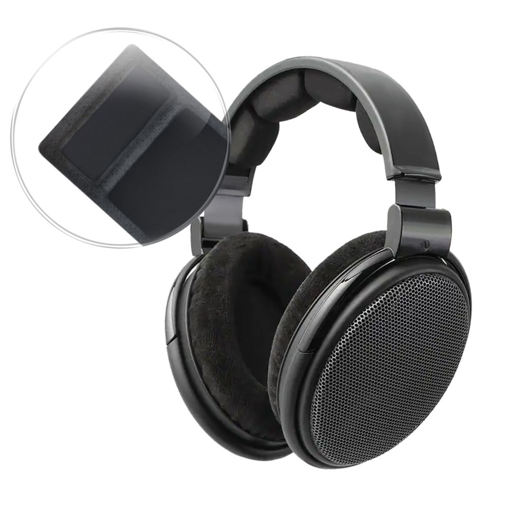 kwmobile Bügelpolster Kunstleder kompatibel mit Sennheiser HD545 / HD565 / HD580 / HD600 / HD650 - Over Ear Kopfhörer Ersatz Kopfbügel Polster