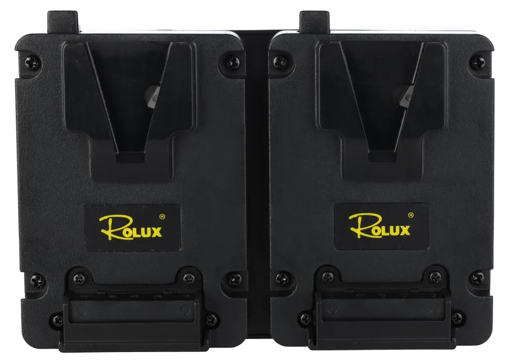 Support de batterie Rolux Duo RL-AC16S pour autonomie prolongée V-Mount