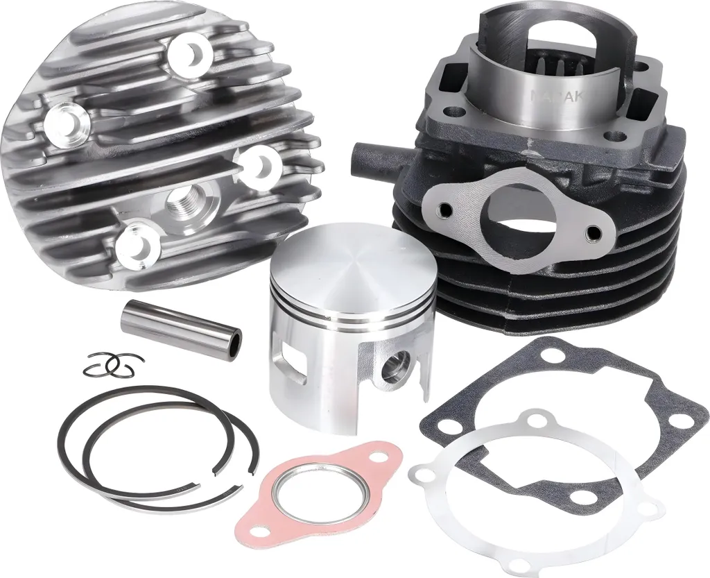 Kit cylindre 102ccm en fonte Naraku alésage 55mm pour Vespa PK 50