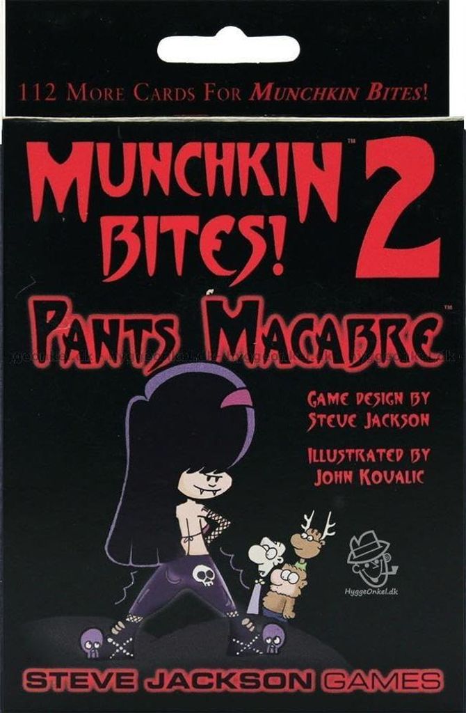 Munchkin Bites! 2 — Pants Macabre, Kartenspiel, Produktbild 
