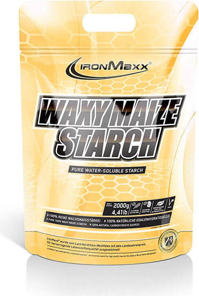 IronMaxx Waxy Maize Starch - 2000g-Beutel Produktbild 