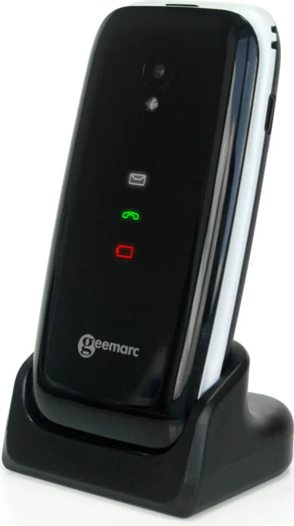 Geemarc CL8700 Téléphone Portable 4G à Clapet pour Seniors 3521350009880
