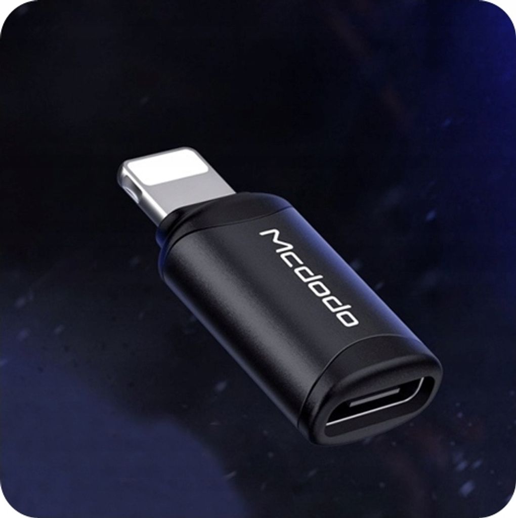 USB-C-auf-Lightning-Adapter, Mcdodo OT-7680 (černý) Obrázek produktu 3