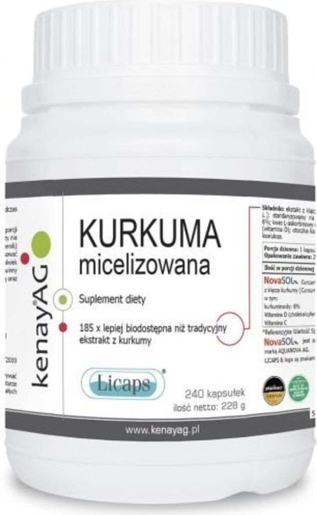 Kenay Kurkuma Micelised Licaps 240 Kapseln