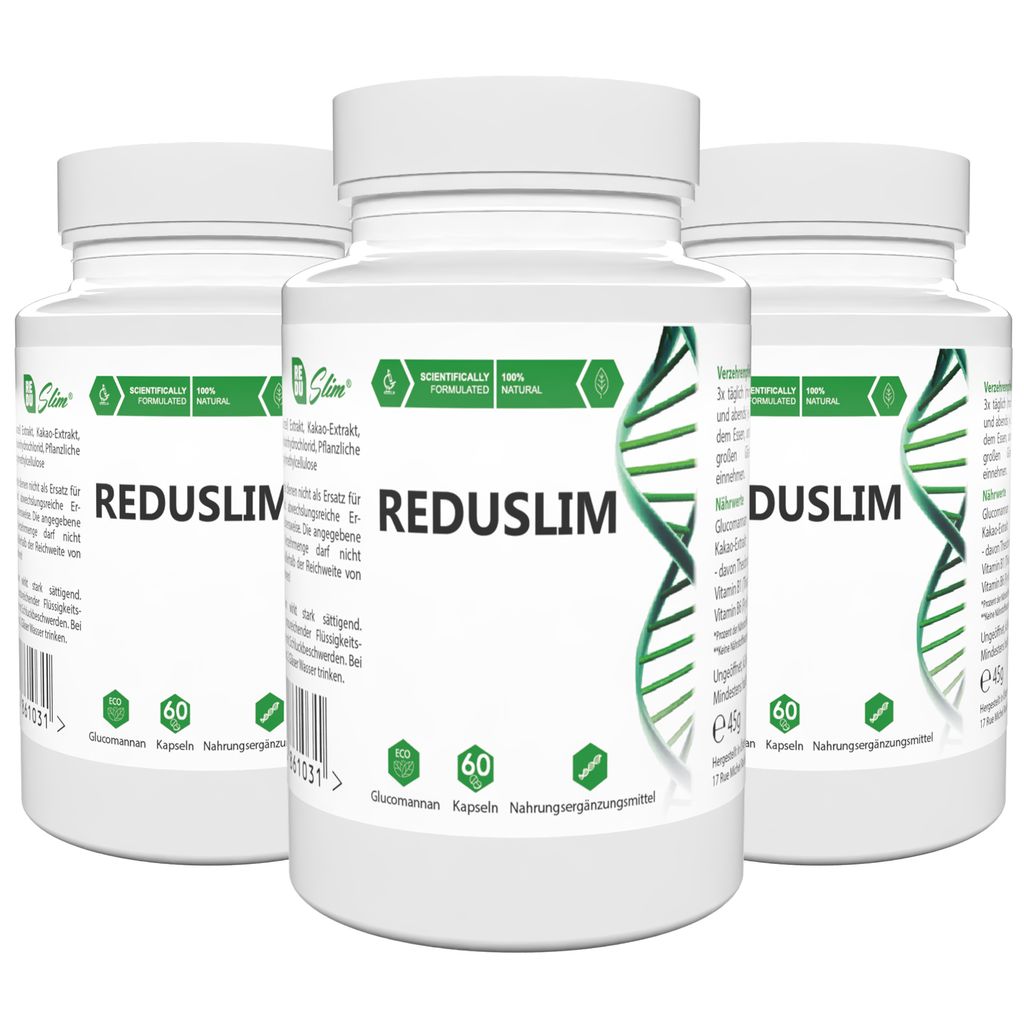 Reduslim - 120 Gélules (2x 60 Gélules), Paquet de 2 Image du produit 