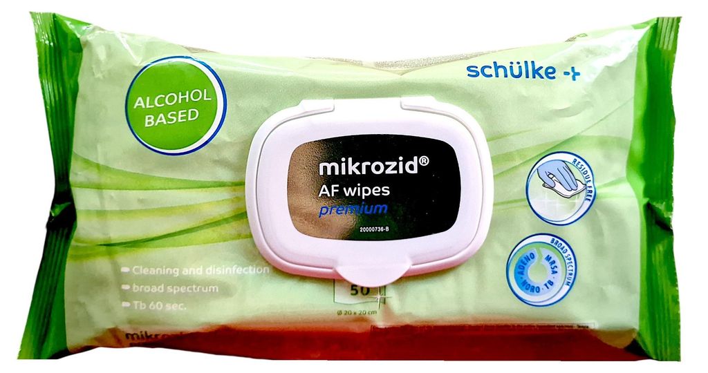 Mikrozid AF Wipes Premium - Definfektionstücher  50 Stück Produktbild 