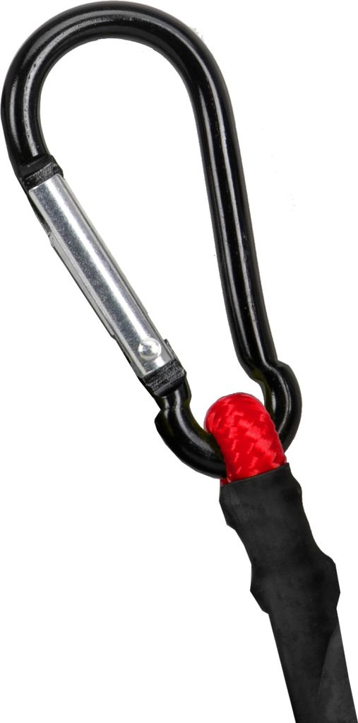 alca Gepäckspanner mit Karabiner 2 Stk. 60cm rot Spanngurte Expander mit Haken verstellbar & dehnbar - für Auto, Fahrrad, Motorrad, Möbel & Tr...