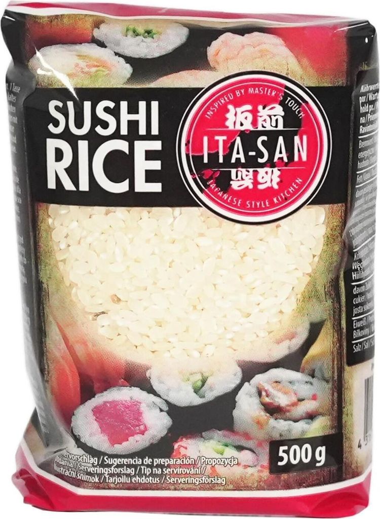 [ 500g ] ITA-SAN Spitzenreis Rundkorn, Sushi Reis | PREMIUM Produktbild 