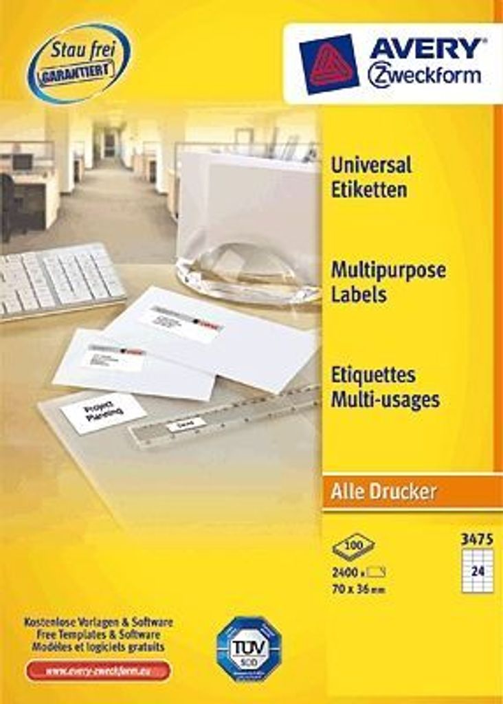 AVERY Zweckform Universal-Etiketten