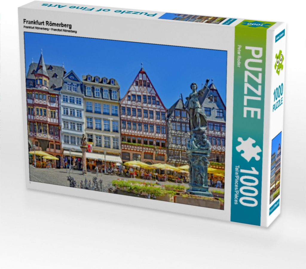 CALVENDO Puzzle Frankfurt Römerberg | 1000 Teile Lege-Größe Produktbild 
