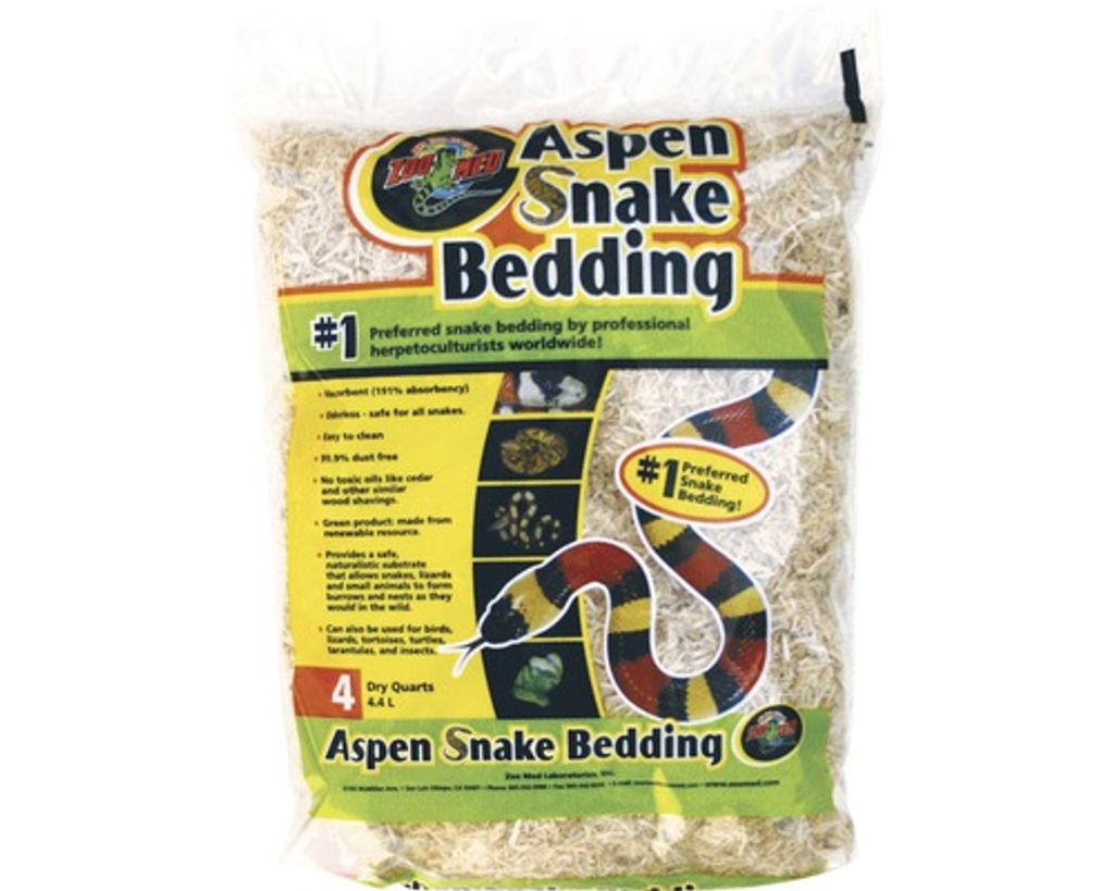Bodengrund ZOO MED Aspen Snake Bedding 4,4 l Produktbild 
