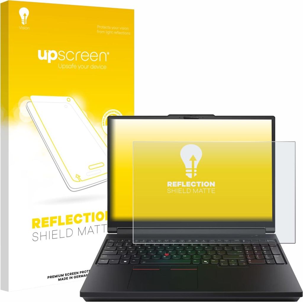 upscreen Schutzfolie für Lenovo ThinkPad P16 Gen 3 Displayschutz Displayschutzfolie Folie Matt Entspiegelungsfolie