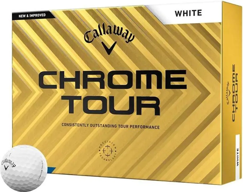 Balles de golf Callaway Chrome Tour évitez les trajectoires déviées