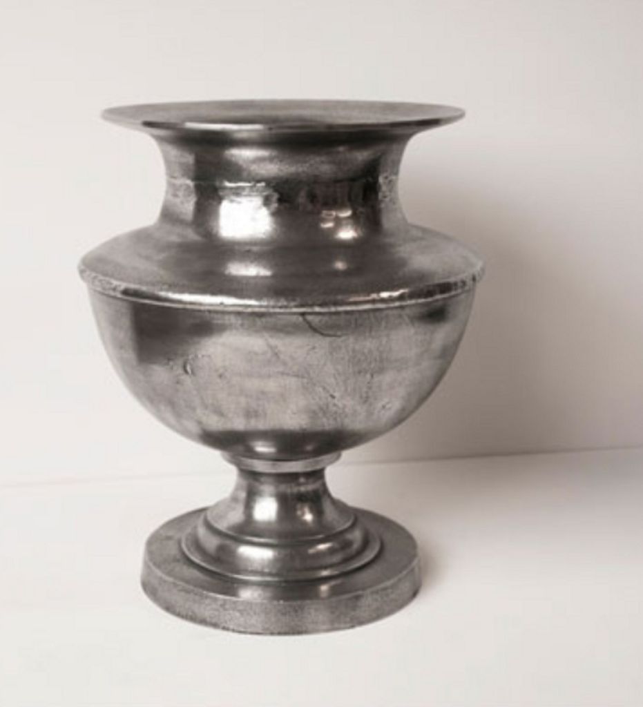Casa Padrino Designer Vase Nickel - Luxus Qualität Produktbild 