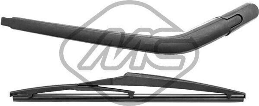 Metalcaucho Heckscheibenwischer + Arm Hinten für HYUNDAI i20 (PB, PBT) 305mm