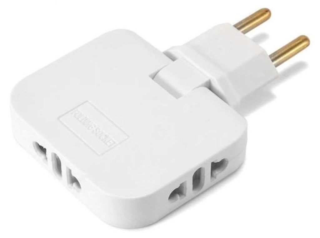 Dreifach-Steckeradapter für Techstar® TS-A3 Steckdose mit Produktbild 
