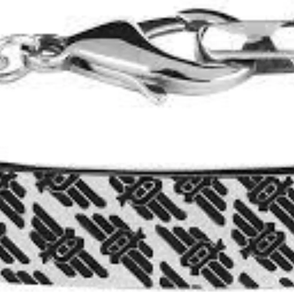 Bracelet acier inoxydable Police antiallergique avec fermoir sécurisé