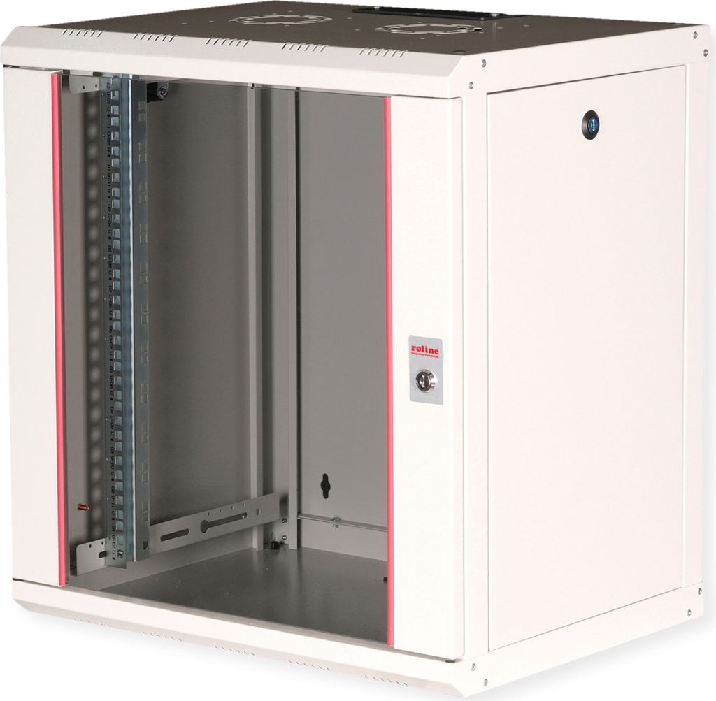 ROLINE 19-Zoll Wandgehäuse Pro 12 HE, 600x450 BxT grau