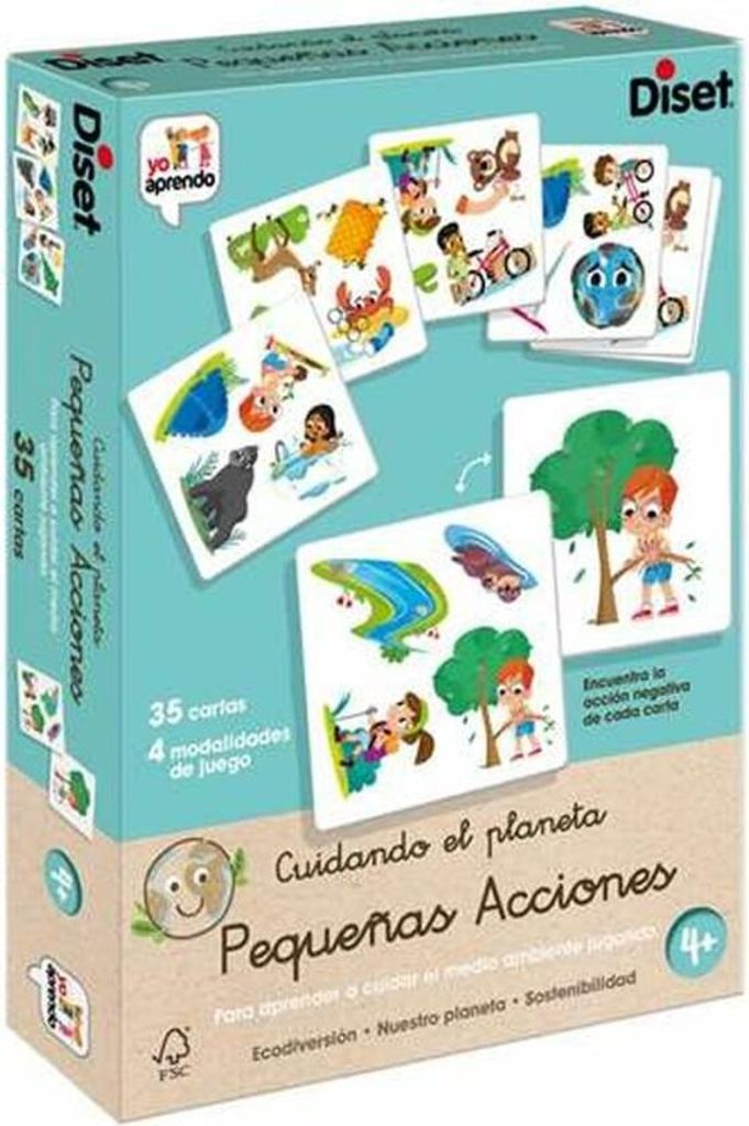 Diset Yo Aprendo - Take Care Of The Planet Little Actions, 4 Jahr(e), Mehrfarbig