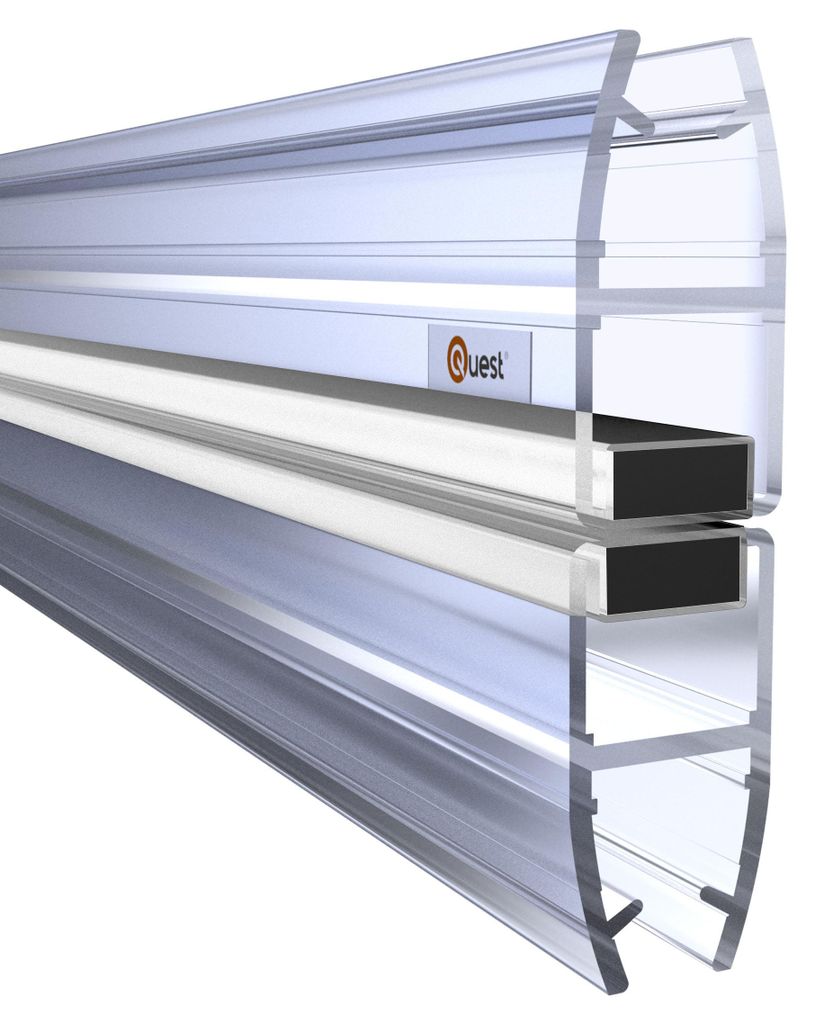 QUEST Uszczelka prysznicowa magnetyczna prosta 200 cm Zdjęcie produktu 