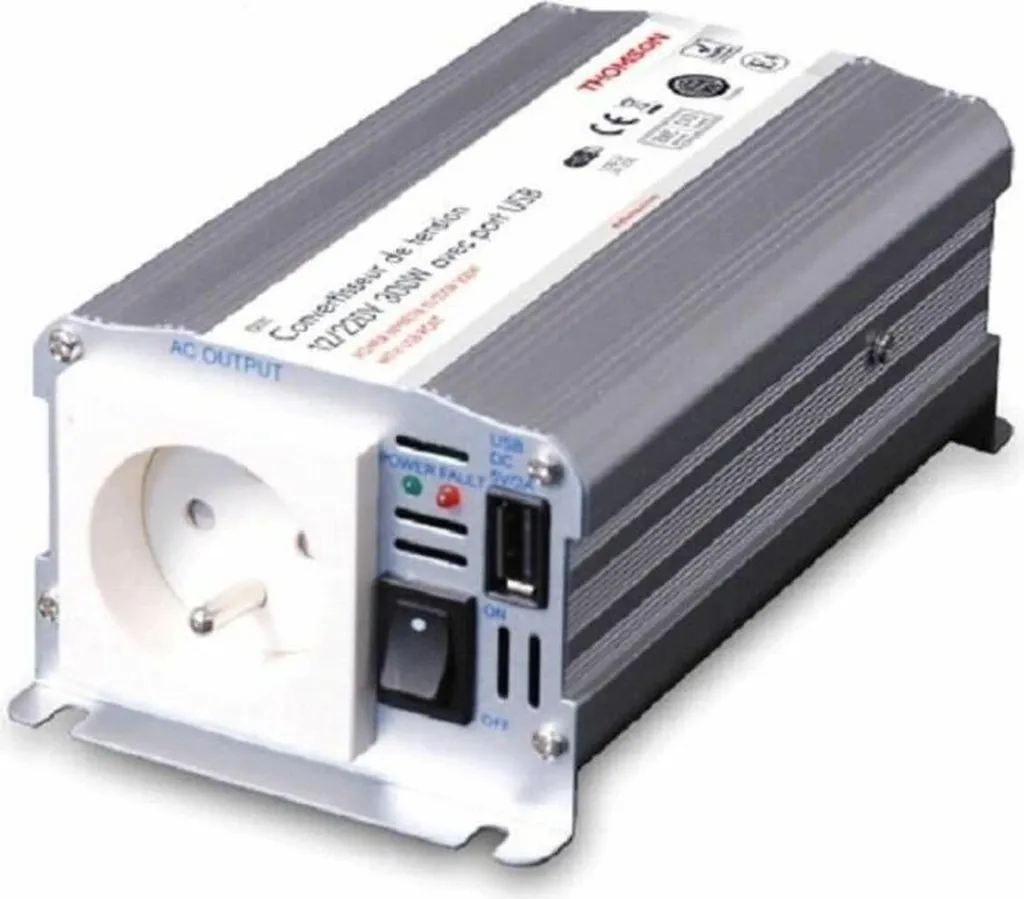 Transformateur 12V Thomson 300W pour ruban LED et éclairage intérieur