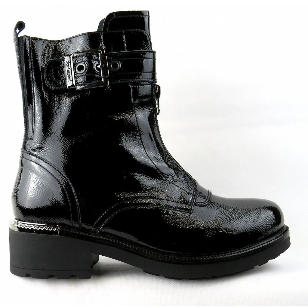 Nero Giardini Reißverschluss Stiefelette Schwarz in Gr. 41