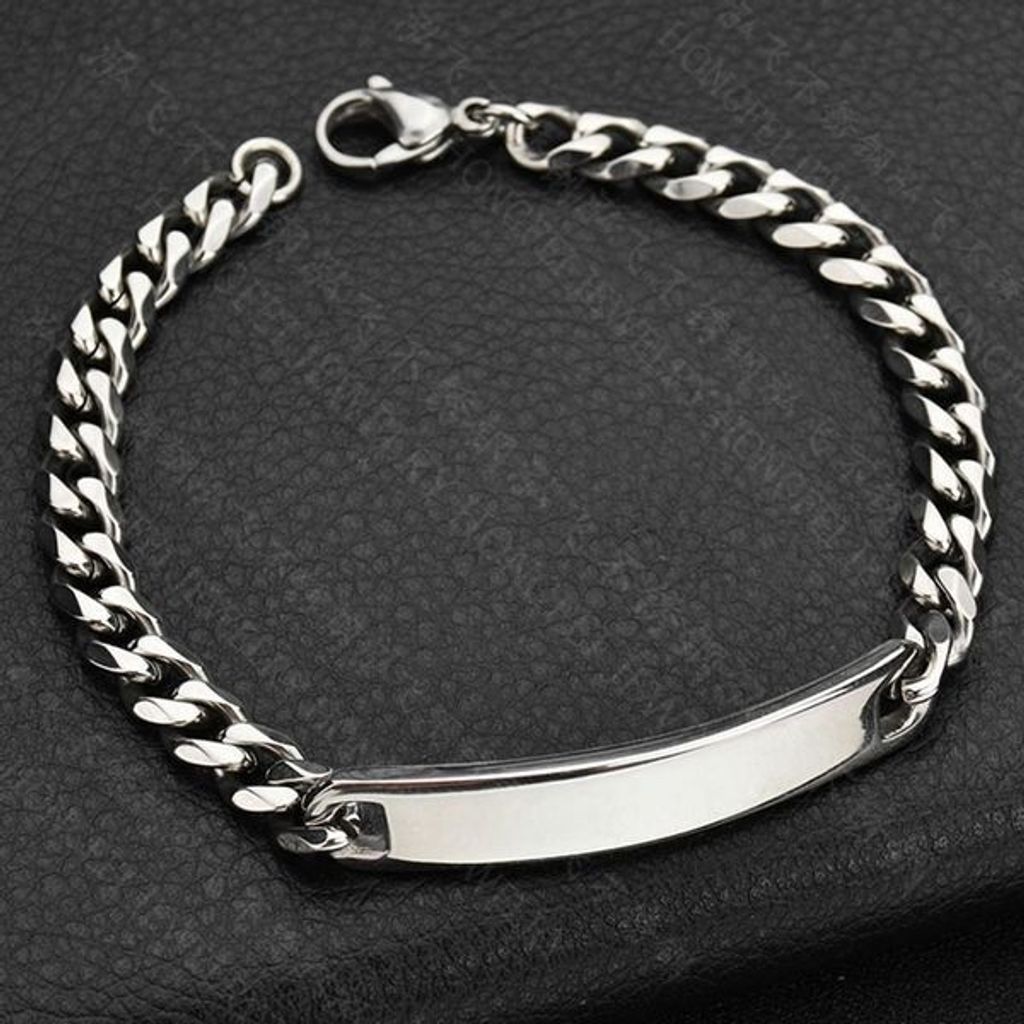 Armband RE-17618 – Elegantes Herrenarmband aus Silber KP17618