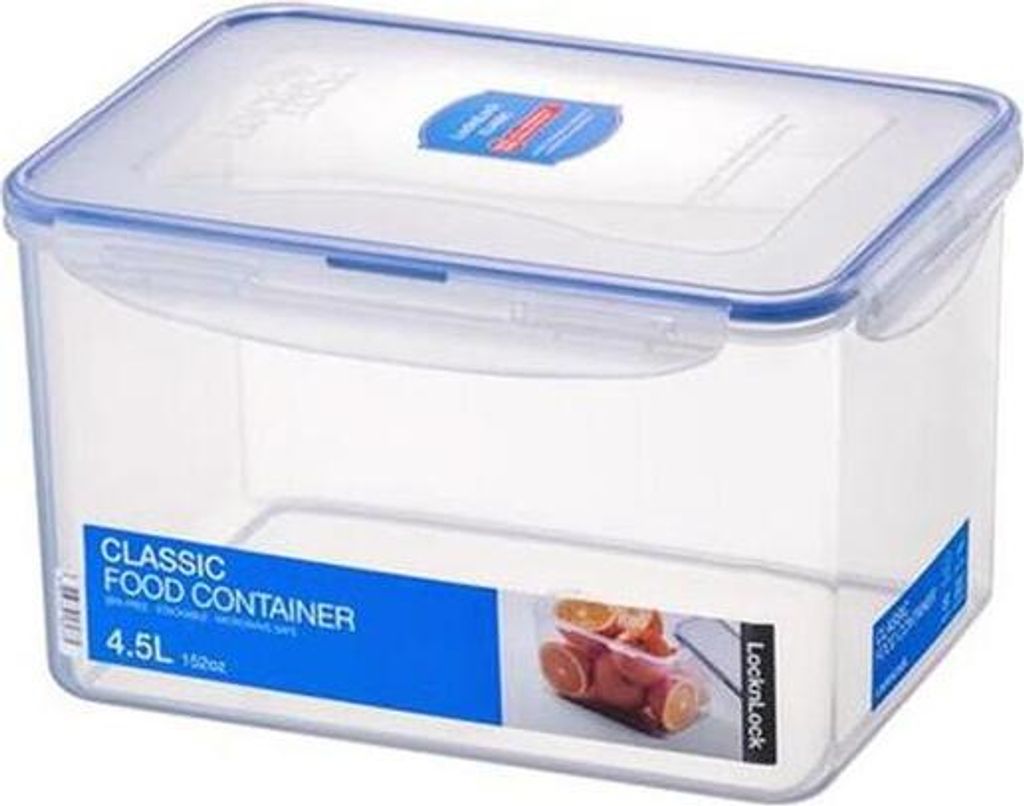 Boîte alimentaire LOCK, capacité 4,5 l, 17 x 24 x 14,5 cm Image du produit 
