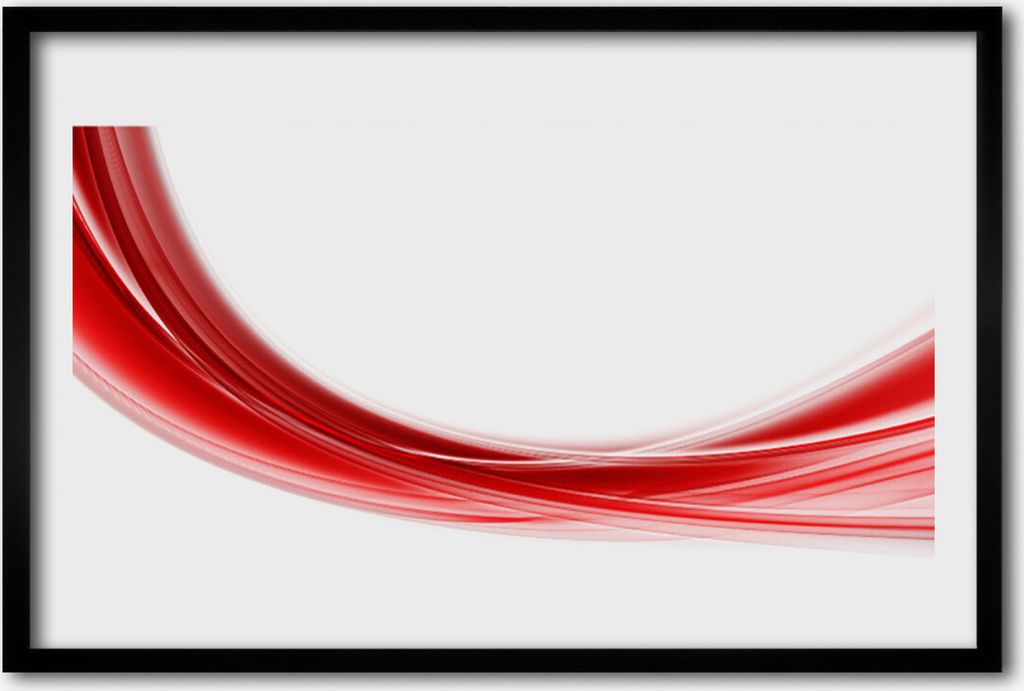 Bild 60x40 MDF-Rahmen Wandkunst Abstraction Graphics