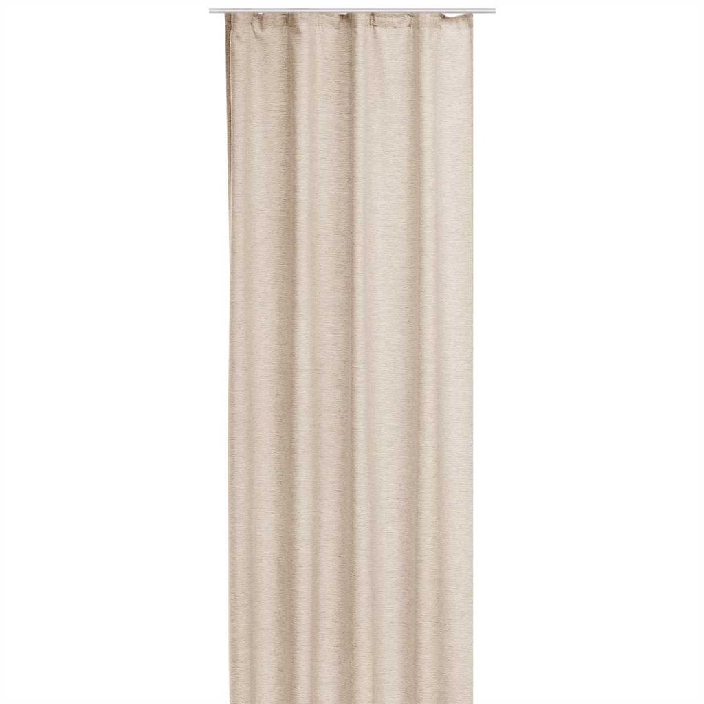 Gardine 140x245 cm mit Universalband in Beige, versch. Produktbild 