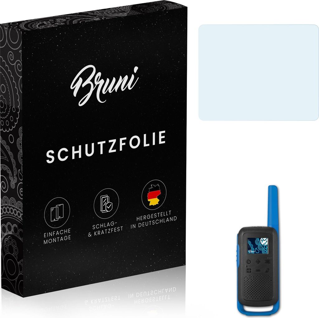 atFoliX 4061187857180, Motorola, Talkabout T62, Kratzresistent, Transparent, 2 Stück(e)