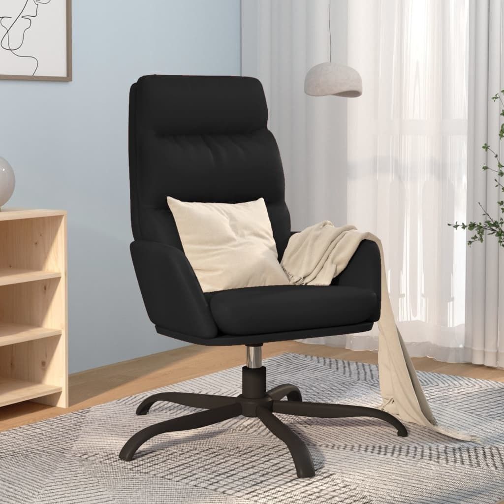 Möbel Relaxsessel Schwarz Kunstleder - Fernseh- & Relaxsessel 341141