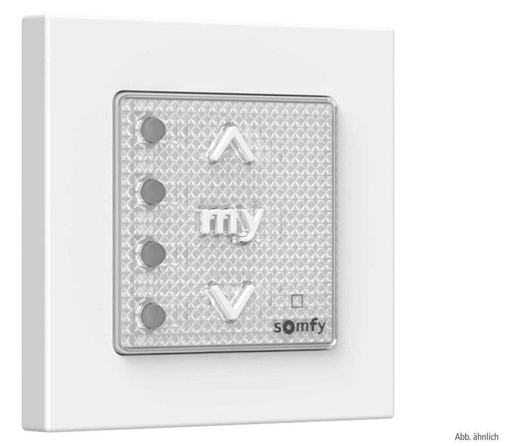 SOMFY II-4-Kanal-Funkwandsender, Smoove 4 Mode IN, mit Produktbild 