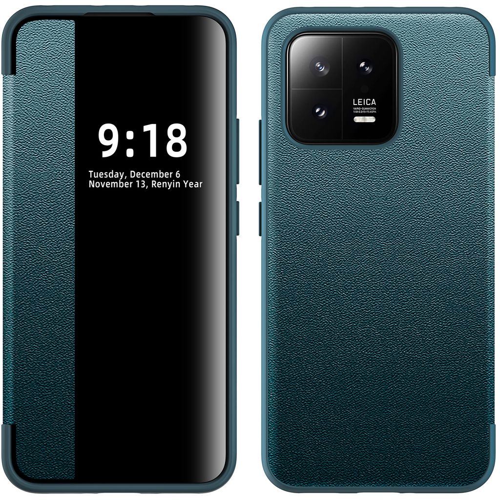Pouzdro pro Xiaomi 13 tenkéPolyuretankožené klopové pouzdro Obrázek produktu 