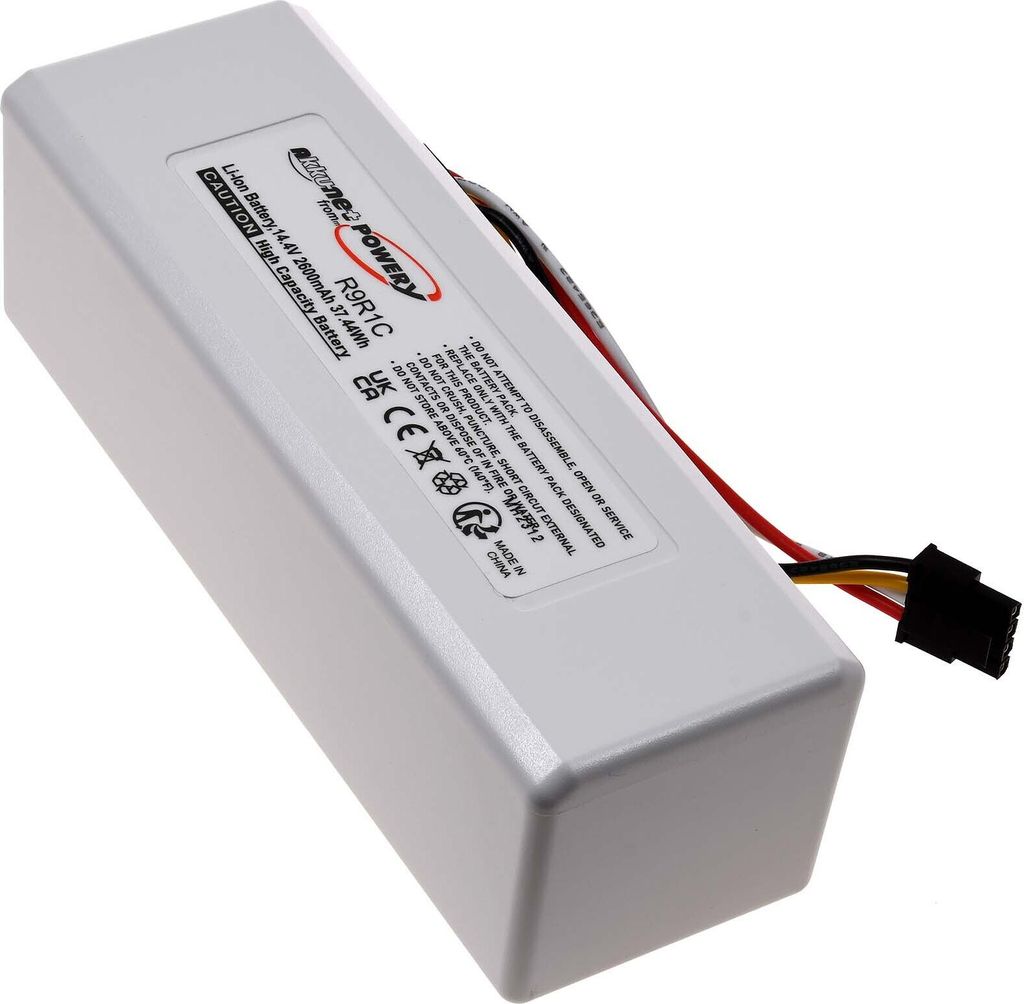 ANTIEE Akku Für Xiaomi Staubsauger Roboter – 14,4V 2600mAh, Kompatibel Mit XM200023, STYTJ02YM, SKV4109G1