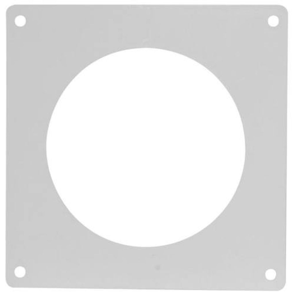 Lüftungssystem für Küche, Bad, WC, Ausführung:Wandflansch rund 100mm. Doppelpack