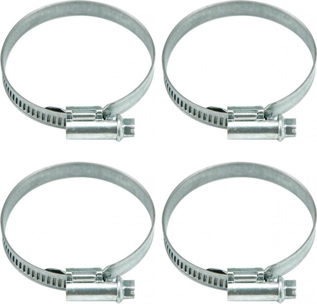 4 x Schlauchklemmschnecke 170-190mm Klemmen