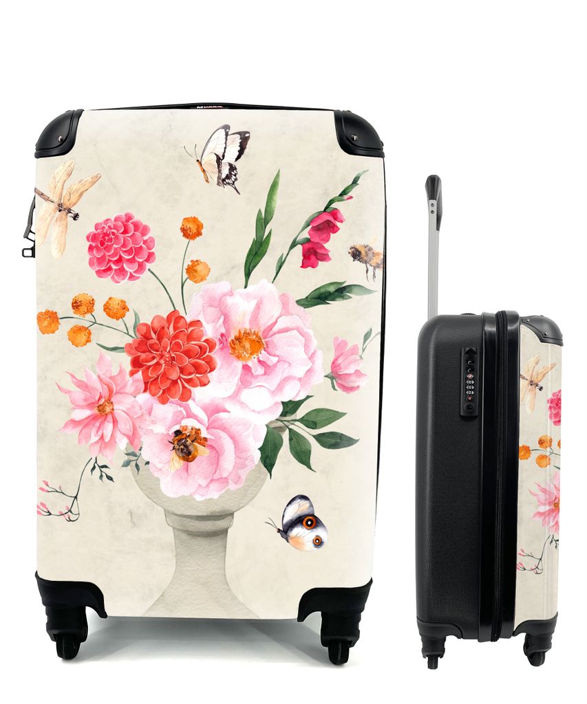 MuchoWow® Koffer Handgepäck Trolley Rollkoffer Kleine Produktbild 