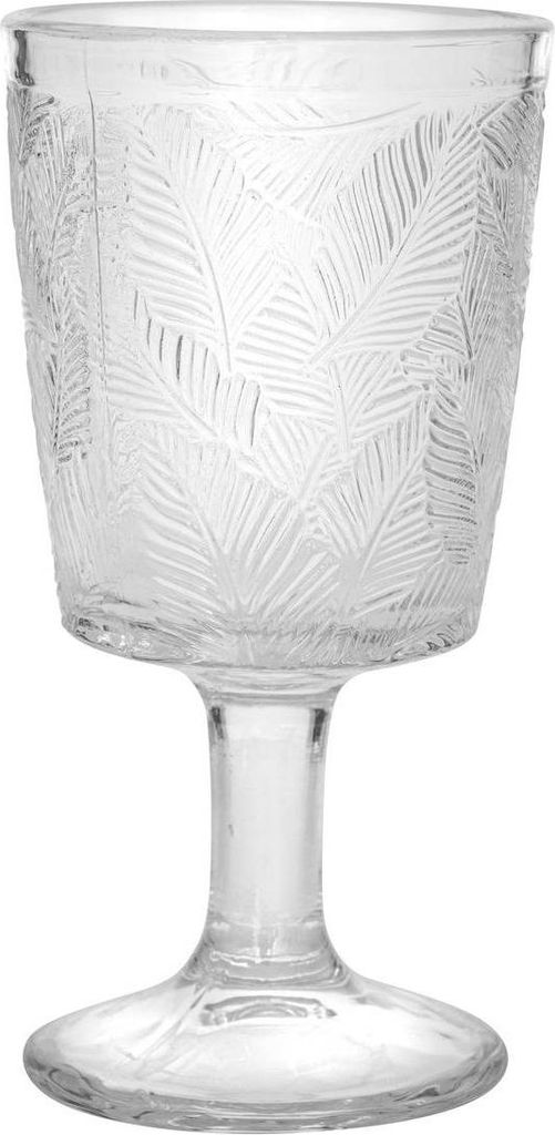 Weinglas feuille transparent d8,3xh16,7cm - Atmosphera créateur d'intérieur