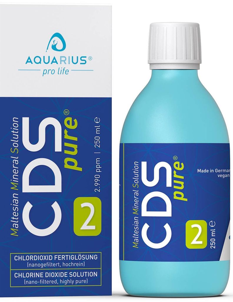 AQUARIUS pro life ® - CDSpure 250ml I nanogefiltert & Produktbild 