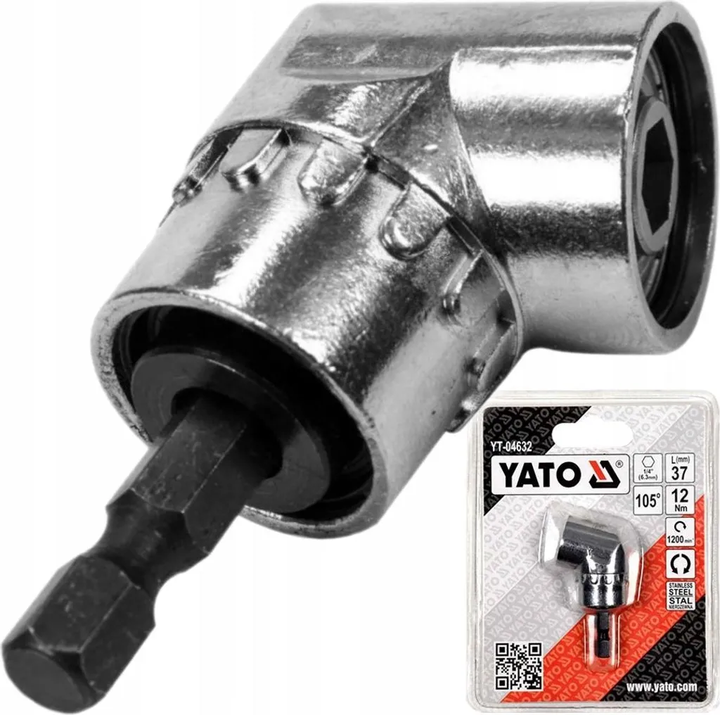 Adattatore angolare Yato 37 mm 1/4" - 6