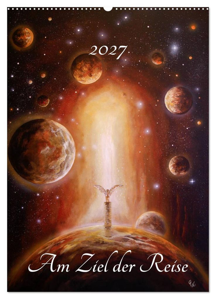 Am Ziel der Reise (Wandkalender 2027 DIN A2 hoch), CALVENDO Monatskalender