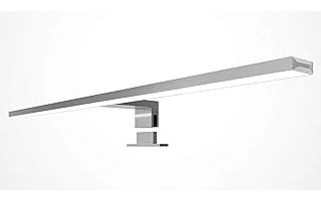 Lampada LED Specchio Bagno 600mm Design Alluminio Luce Naturale