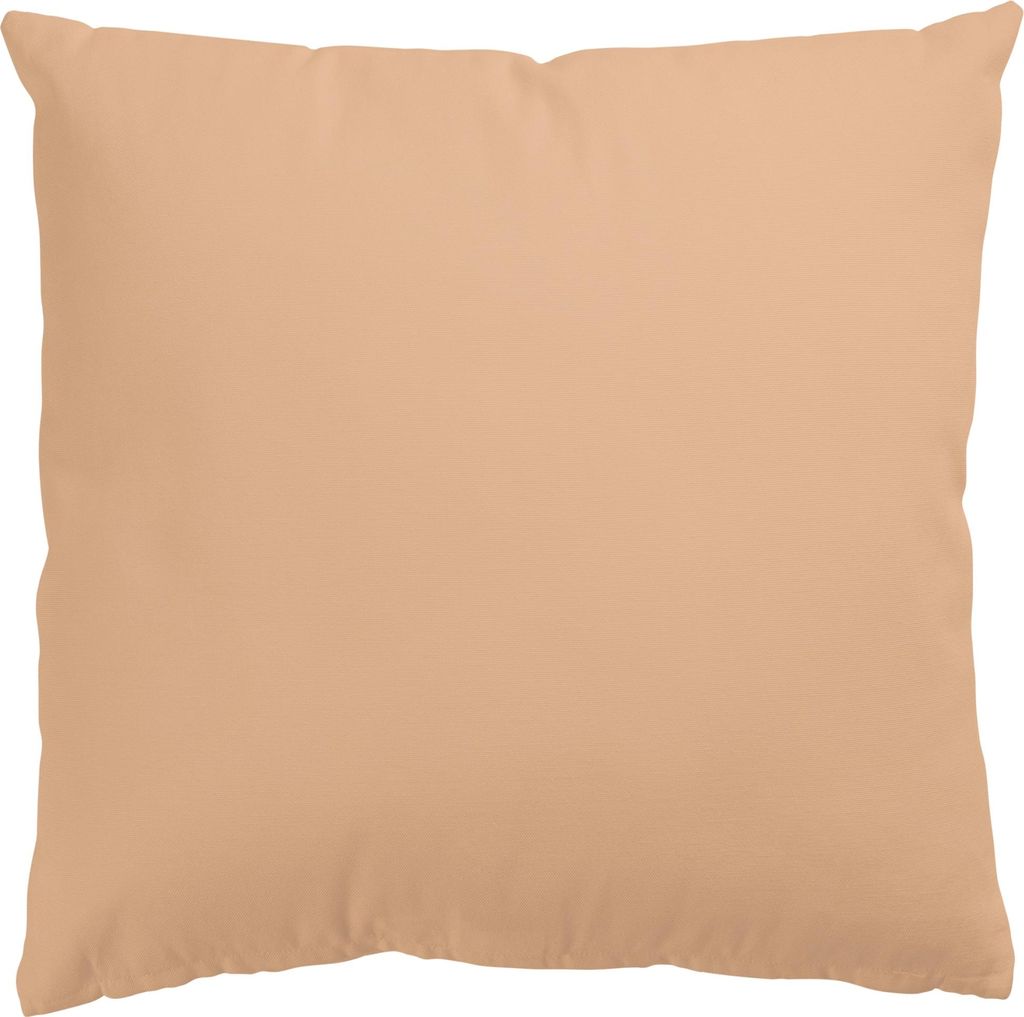 Dekokissen mit Motiv drinnen / Indoor Zierkissen Samt waschbar Design orange Unifarben Sofakissen mit Füllung