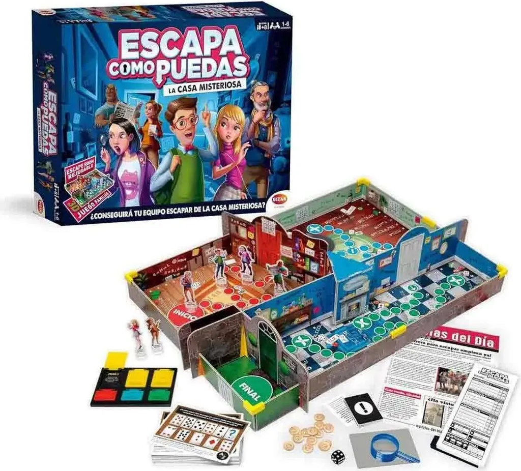 Jeu d'ambiance Escape As You Can multicolore, version compacte Asmodee - 3